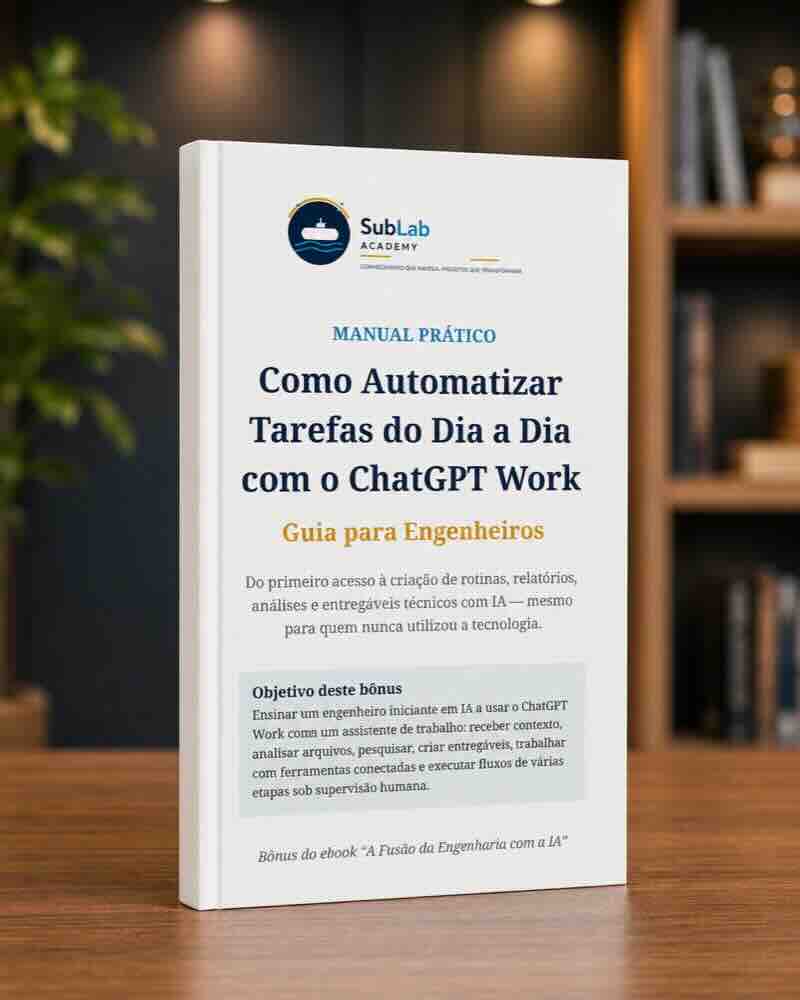Capa do manual Como Automatizar Tarefas do Dia a Dia com o ChatGPT Work